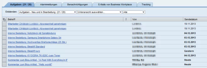 Universal Worklist vereinigt mehrere Systeme