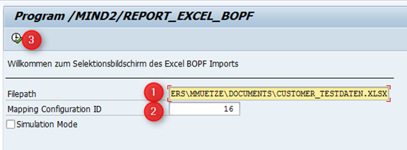 Datenmigration mit BOPF