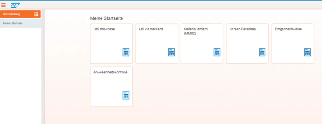 Fiori Launchpad Portal