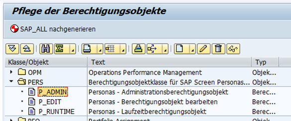 berechtigungsobjekte sap screen personas 3.0