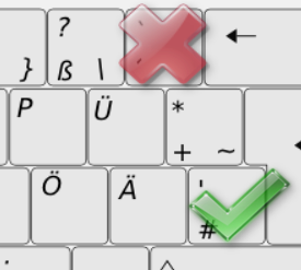 Der korrekte Apostroph