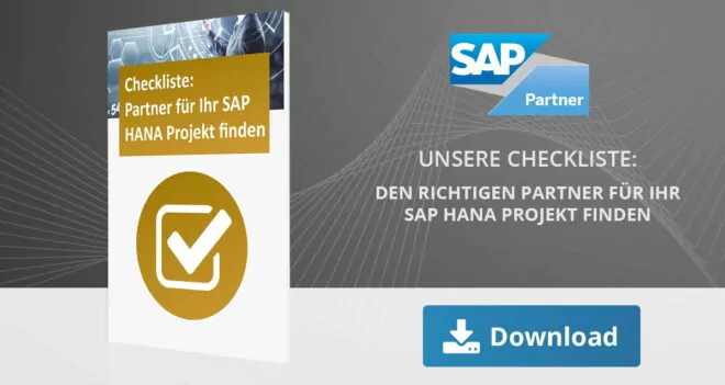 Partner SAP HANA Projekt