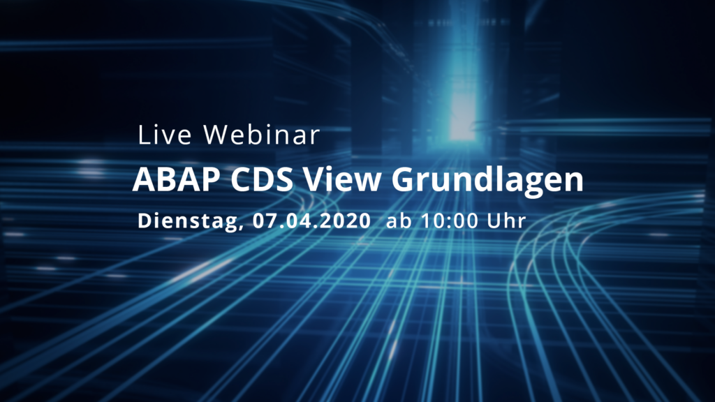 ABAP CDS View Grundlagen