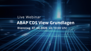ABAP CDS View Grundlagen
