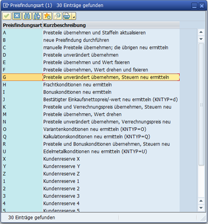 Preisfindungsarten in SAP - Prüfen Sie diese, wenn Sie Ihre Steuerkennzeichen in SAP anpassen