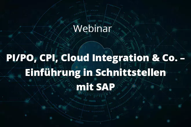 Beitragsbild Webinar PI PO CPI Cloud Integration