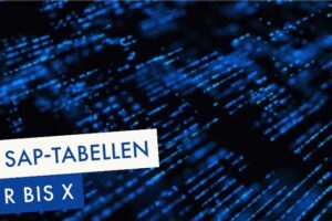 SAP Tabellen