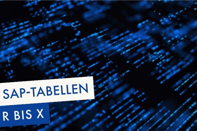 SAP Tabellen