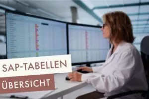 SAP Tabellen Übersicht