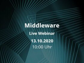 Middleware Live-Webinar am 13.10.